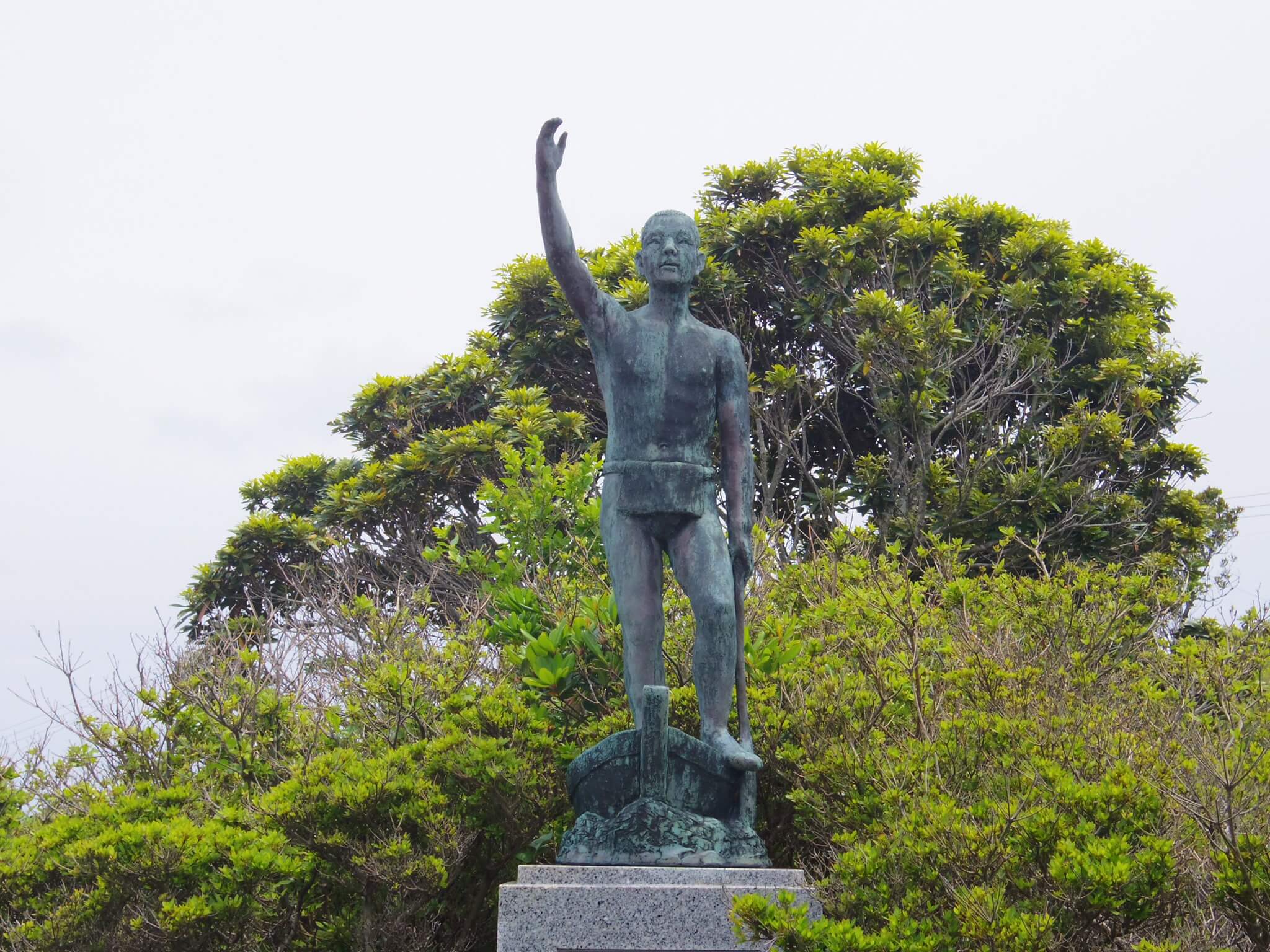 佐々木次郎太夫の銅像