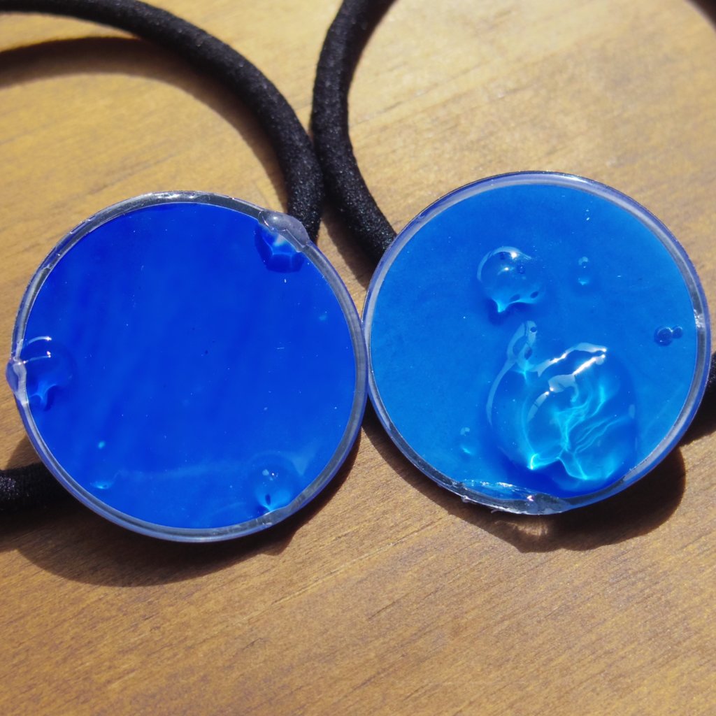 aogashima blue ヘアゴム②