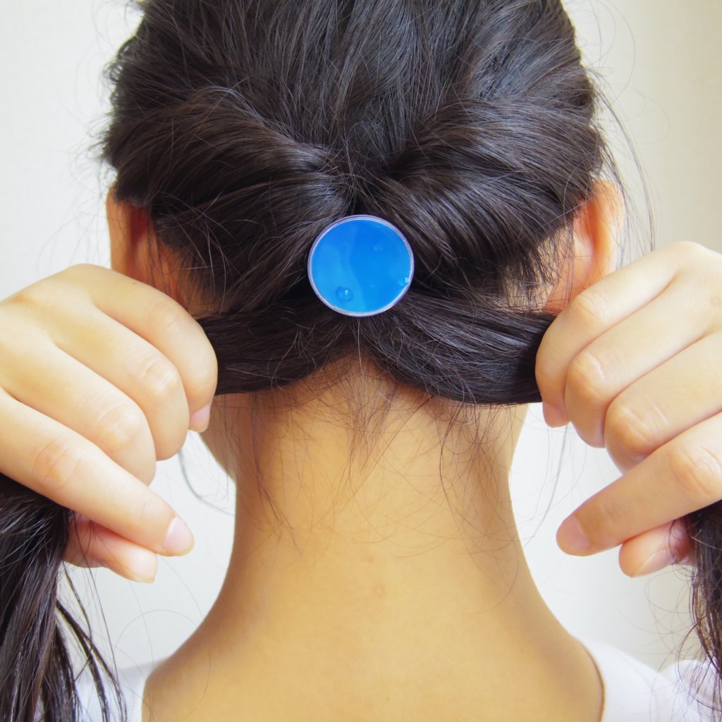 ヘアゴムのオススメな付け方⑤