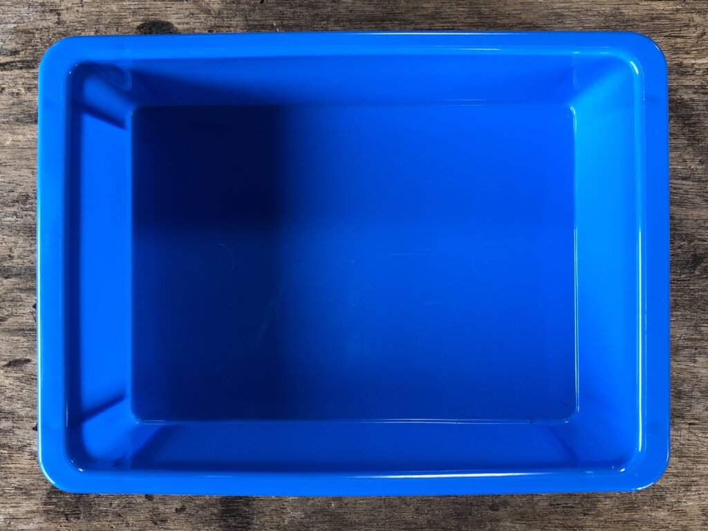 青い箱
