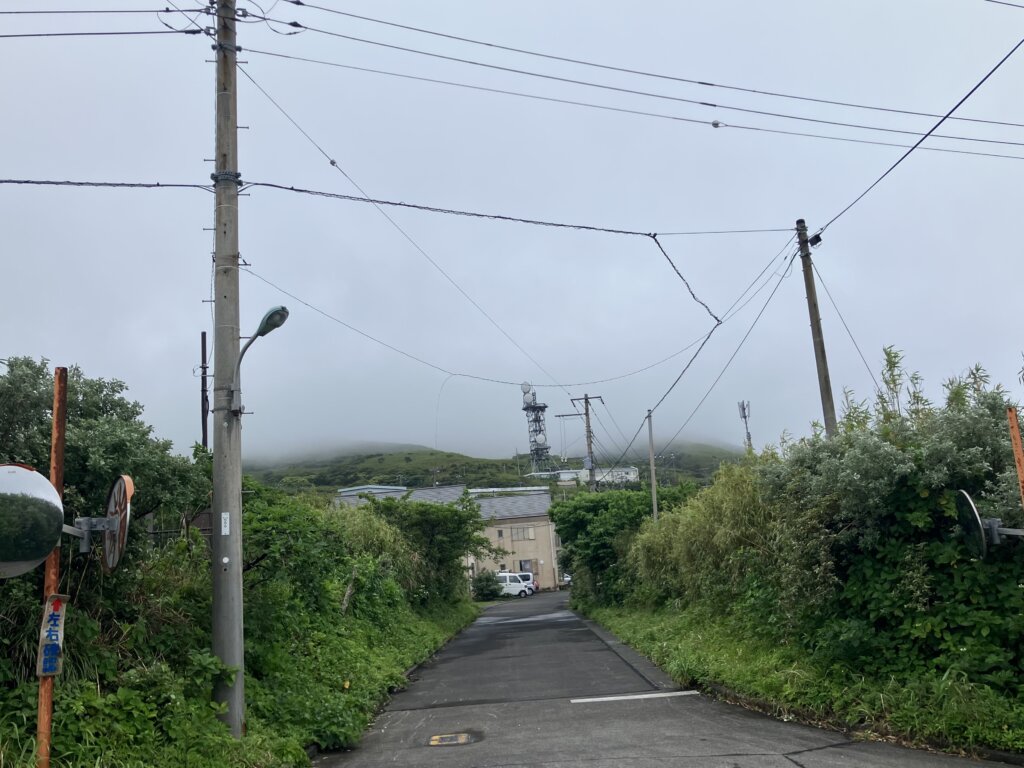 青ヶ島の霧